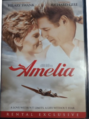 Amelia DVD Front Cover