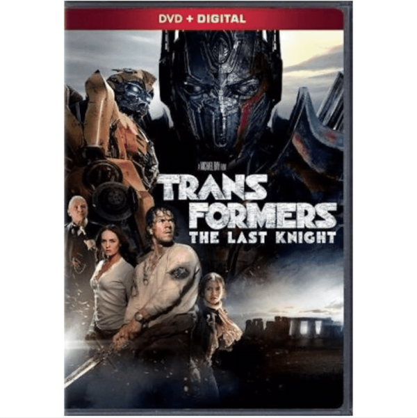 Transformers The Last Knight DVD Front Cover