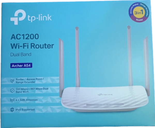 TP-Link WIFI Router AC1200 Box Front